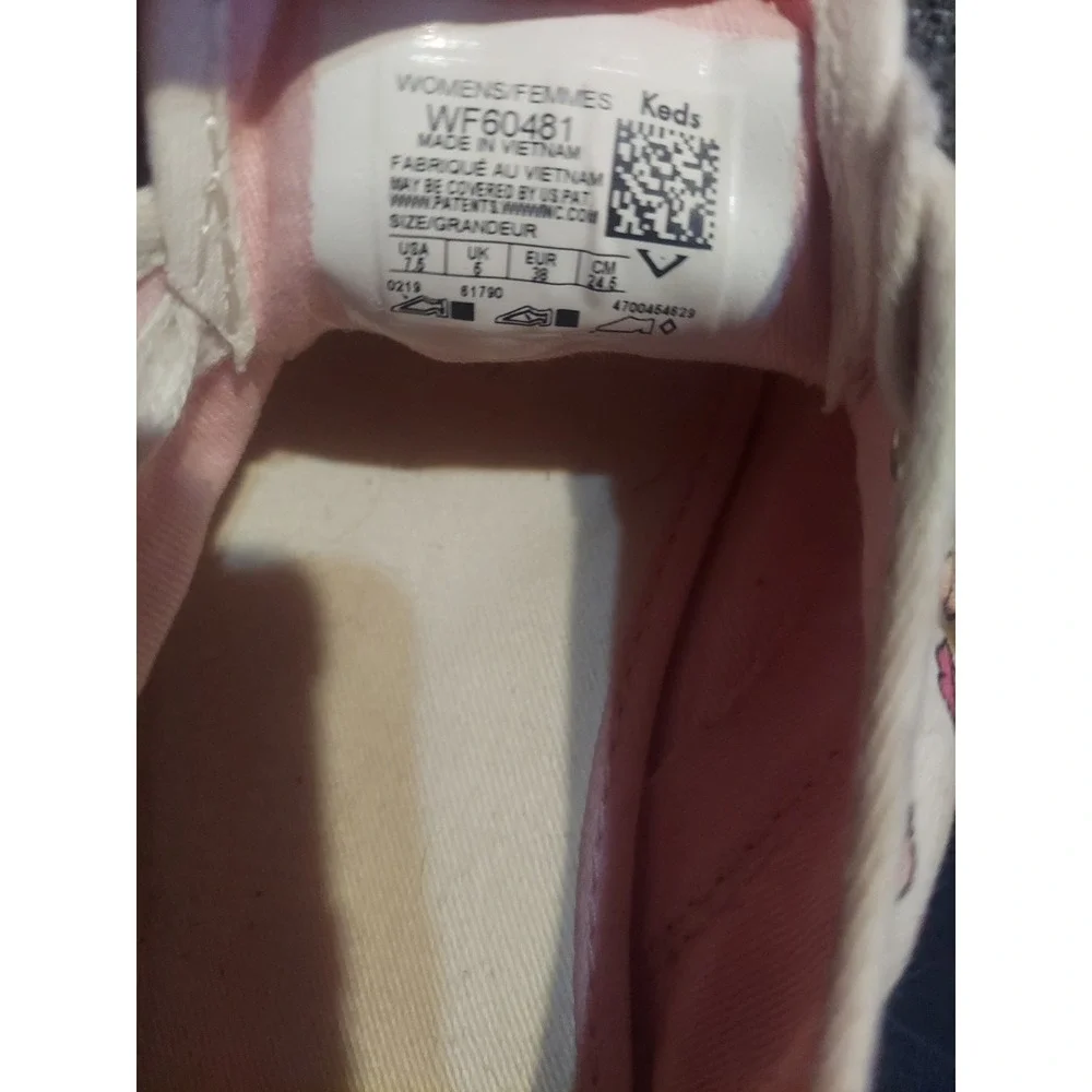 Keds Kate Spade Shoes Womens 7.5 Lips Kiss New York Champion Sneakers Y2k Boho‎